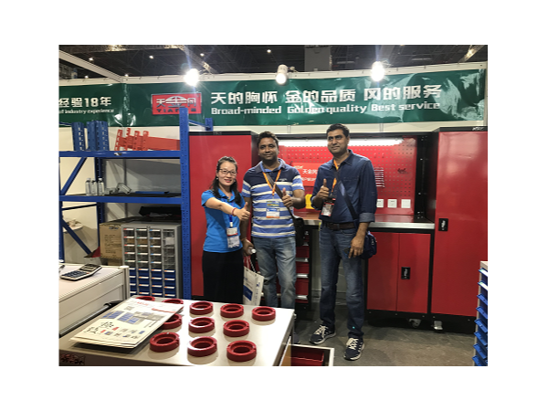 天金岡工具柜亮相上海國際五金展，助陣五金行業(yè)發(fā)展風(fēng)向標(biāo)！